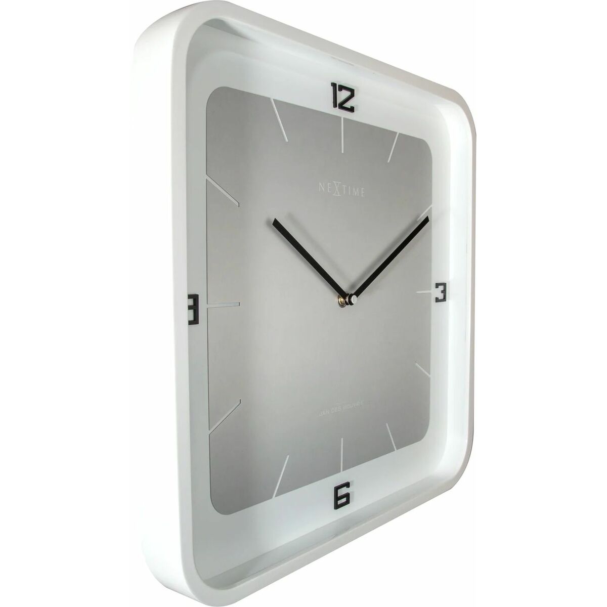 Horloge Murale Nextime Blanc 40 x 40 cm